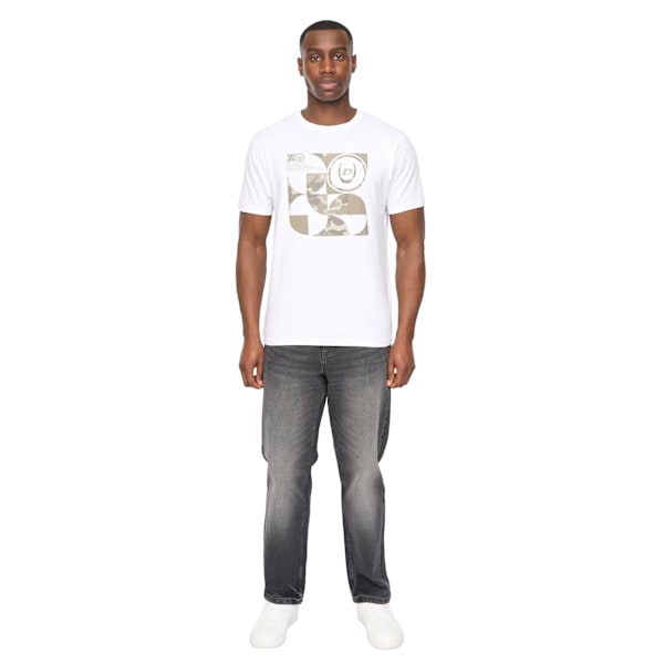 Duck and Cover Camshapes T-shirt för män M Vit White M