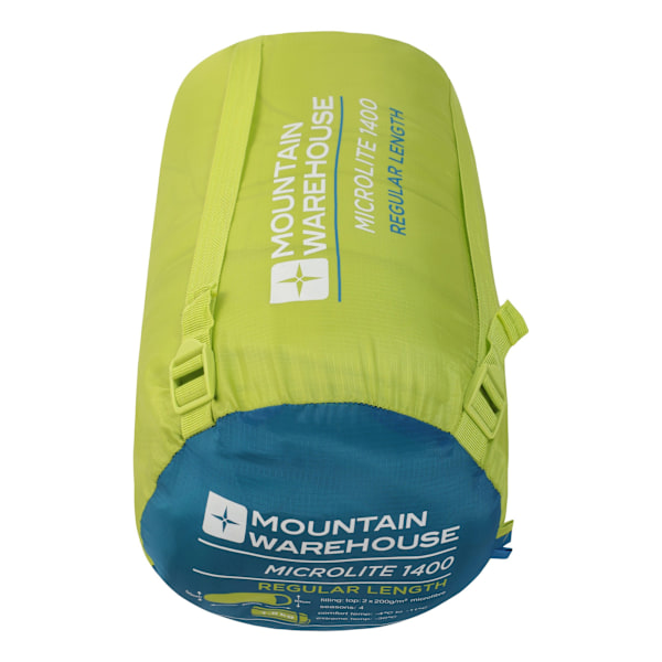 Mountain Warehouse Unisex Vuxen Vänster Dragkedja Vinter Mumie Sovsäck Blue 215cm