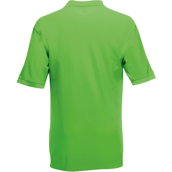 Fruit Of The Loom Premium Herr Kortärmad Polotröja S Lime Lime S