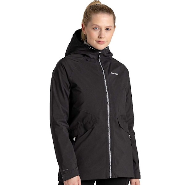 Craghoppers Dam/Kvinnor Minola GORE-TEX Jacka 12 UK Charcoal Charcoal 12 UK