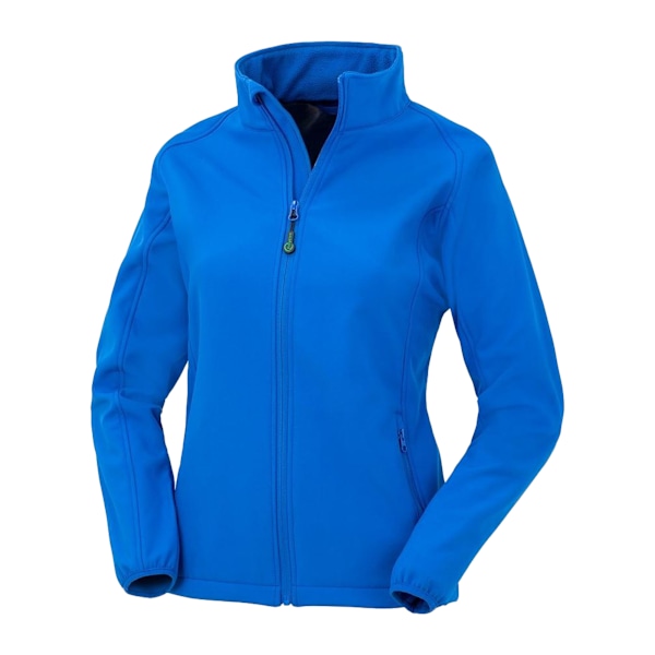 Result Äkta Återvunnen Dam/Dam Printabel Mjuk Skal Jacka Royal Blue XL