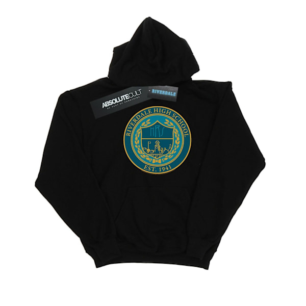 Riverdale Dam/Kvinnor High School Crest Hoodie S Svart Black S