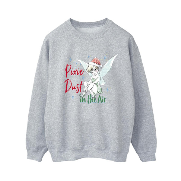 Disney Dam/Kvinnor Tinker Bell Pixie Dust Sweatshirt M Sports Sports Grey M