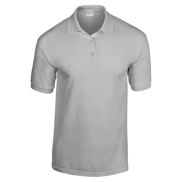Gildan Barn/Barn Plain Jersey Polotröja 12-13 År Sport Sports Grey 12-13 Years