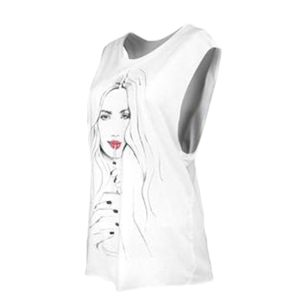 Blood Is The New Black Dam/Dam Soda Pop! Tank Top L Vit White L