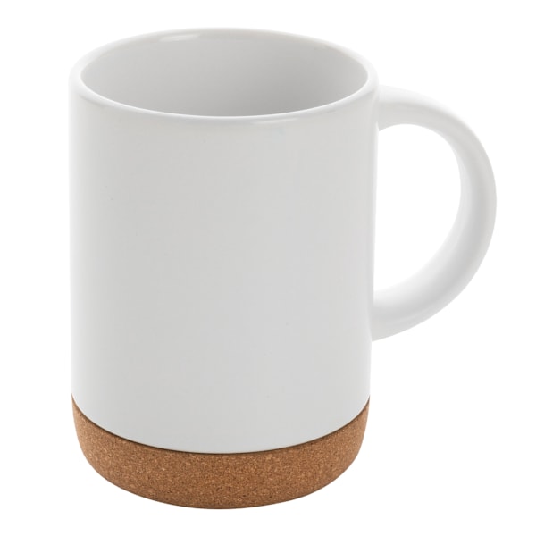 XD Collection Kork Keramik 280ml Mugg One Size Vit White One Size