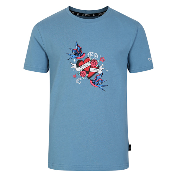 Dare 2B Barn/Barn Trailblazer II Hjärta T-shirt 7-8 år N Niagara Blue 7-8 Years