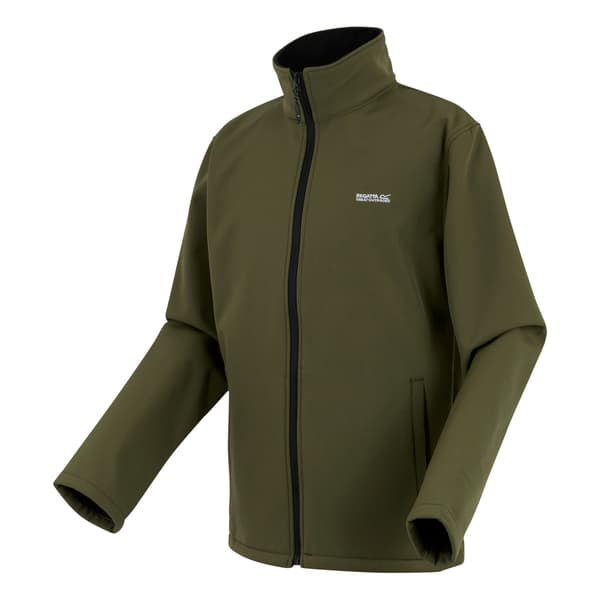 Regatta Herr Cera V Vindtät Softshelljacka L Oliv Ni Olive Night L