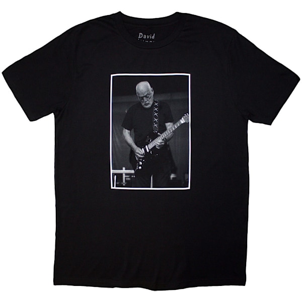 David Gilmour Unisex Vuxen Luck & Strange Svart Katt Strat Rygg Black XXL