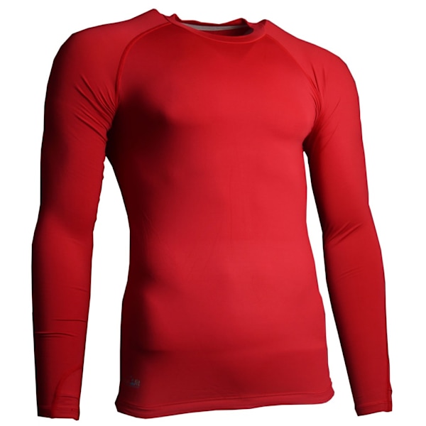 Precision Unisex Vuxen Essential Baselayer Långärmad Sports Red L