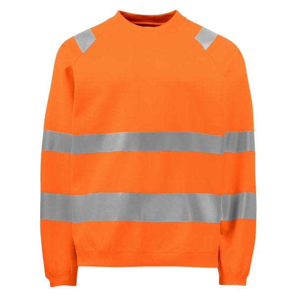 Projob Herr reflekterande tejp Sweatshirt M Orange Orange M