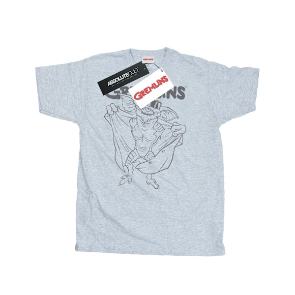 Gremlins Herr Spike´s Glasögon T-Shirt M Sports Grey Sports Grey M