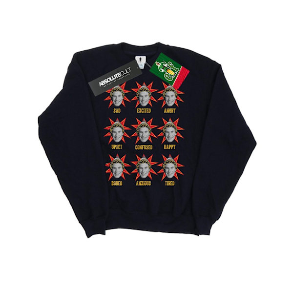 Elf Girls Buddy Moods Sweatshirt 9-11 år Marinblå Navy Blue 9-11 Years