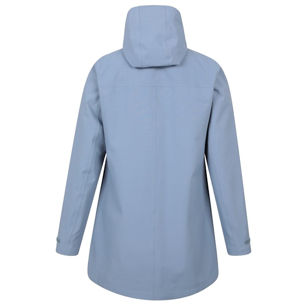 Mountain Warehouse Dam/Dam April Lång Vattentät Jacka Blue 14 UK