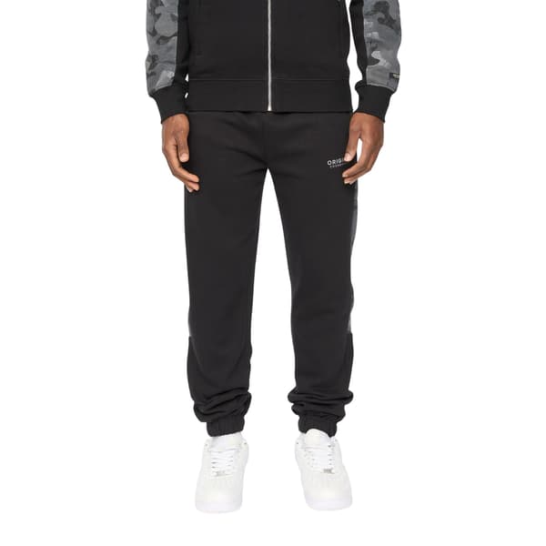 Crosshatch Branton Joggingbyxor för män L Svart Black L