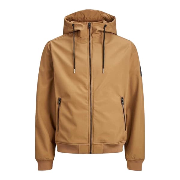 Jack And Jones Herr Hooded Soft Shell Jacka S Otter Otter S