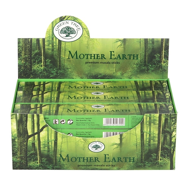 The Green Tree Mother Earth Masala Rökelsestickor (Förpackning om 144) Brown One Size