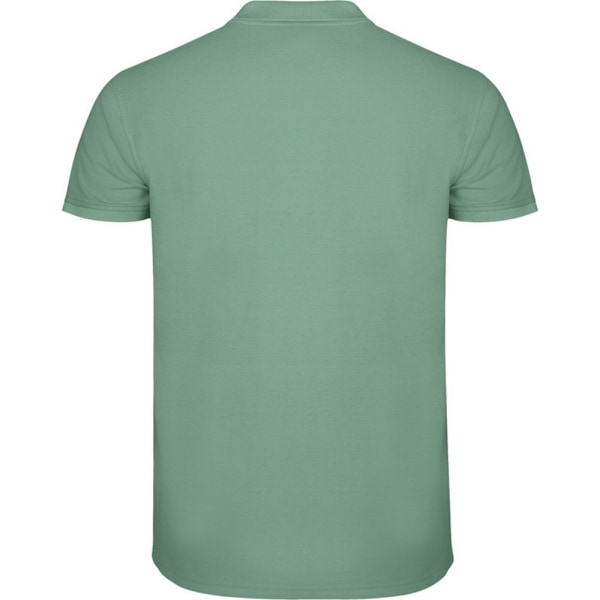 Roly Herr Star Kortärmad Pikétröja XL Mörk Mint Dark Mint XL