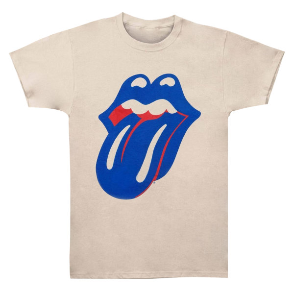 The Rolling Stones Unisex Adult Blue & Lonesome klassisk T-shirt Natural XXL
