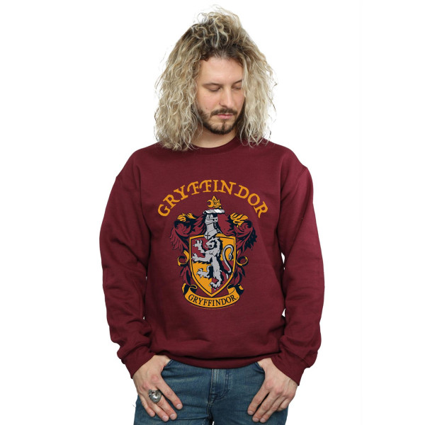 Harry Potter Herr Gryffindor Crest Sweatshirt S Bourgogne Burgundy S