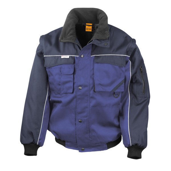 WORK-GUARD by Result Herr Heavy Duty Jacka XL Royal Blue/Navy Royal Blue/Navy XL