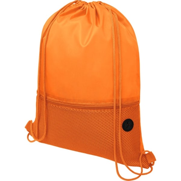 Bullet Oriole Mesh Dragkedja Väska En Storlek Orange Orange One Size