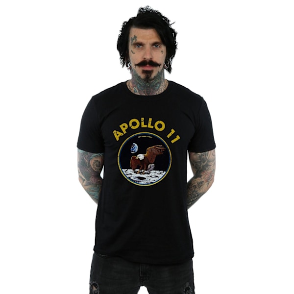 NASA Classic Apollo 11 bomull T-shirt L svart Black L