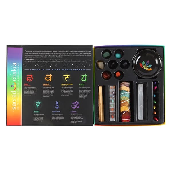 Sage & Stone Sacred Chakra Deluxe Wellness Kit One Size Multico Multicoloured One Size