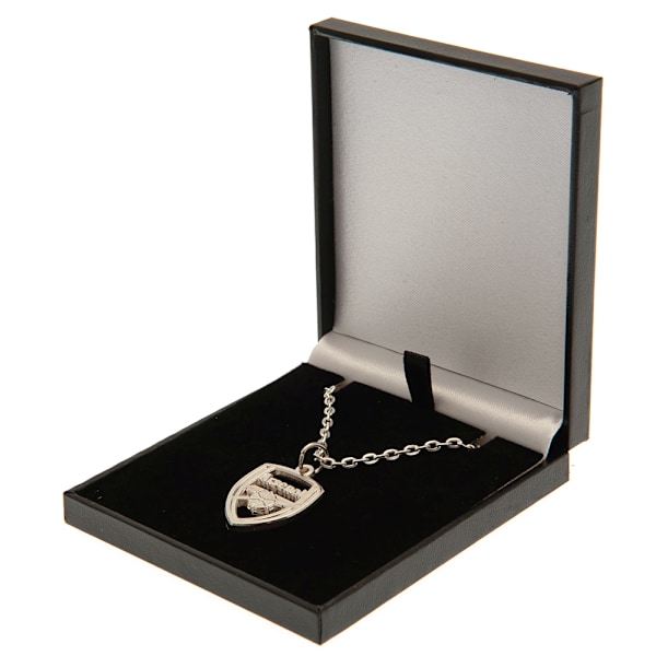 Arsenal FC Crest Halsband & Hänge One Size Silver Silver One Size