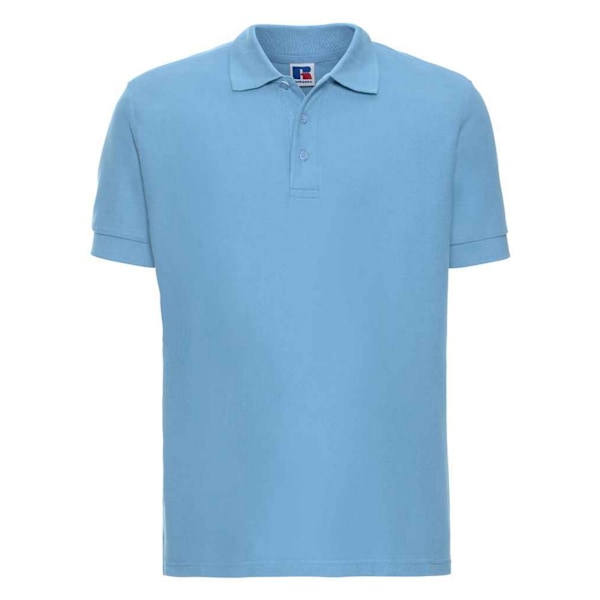 Russell Herrkläder Ultimate Cotton Pique Poloskjorta S Sky Blue Sky Blue S