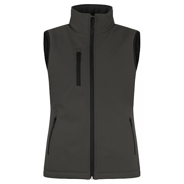 Clique Dam/Kvinnor Softshell Paneler Väst XS Mörkgrå Dark Grey XS
