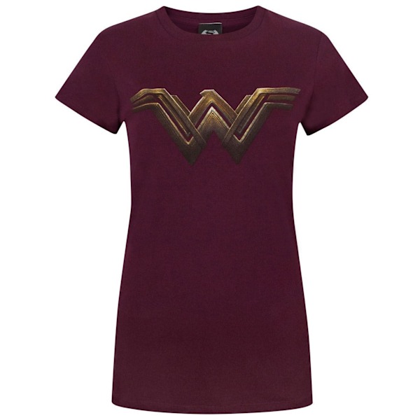 Batman VS Superman Dam/Damer Wonder Woman Logo T-shirt 3XL Red 3XL