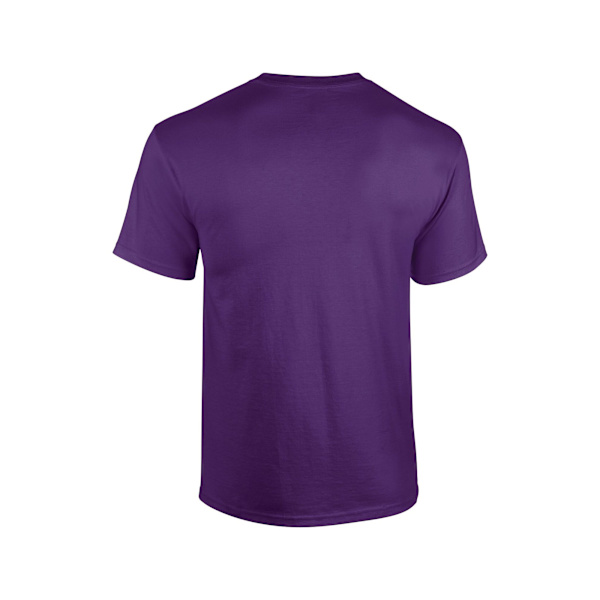 Gildan Unisex T-shirt i tung bomull, 5XL, lila Purple 5XL