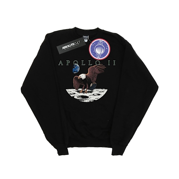 NASA Herr Apollo 11 Vintage Sweatshirt L Svart Black L