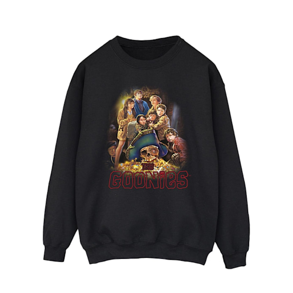 The Goonies Herr Familj Affisch Sweatshirt 5XL Svart Black 5XL