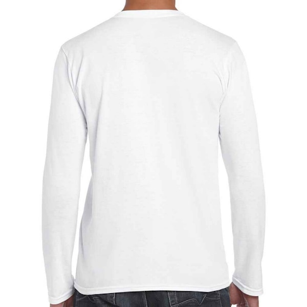 Gildan Unisex Vuxen Långärmad T-shirt L Vit White L