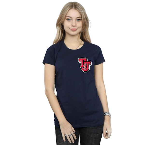 Tom And Jerry Dam/Dam Collegiate Logo Bomull T-shirt M Na Navy Blue M