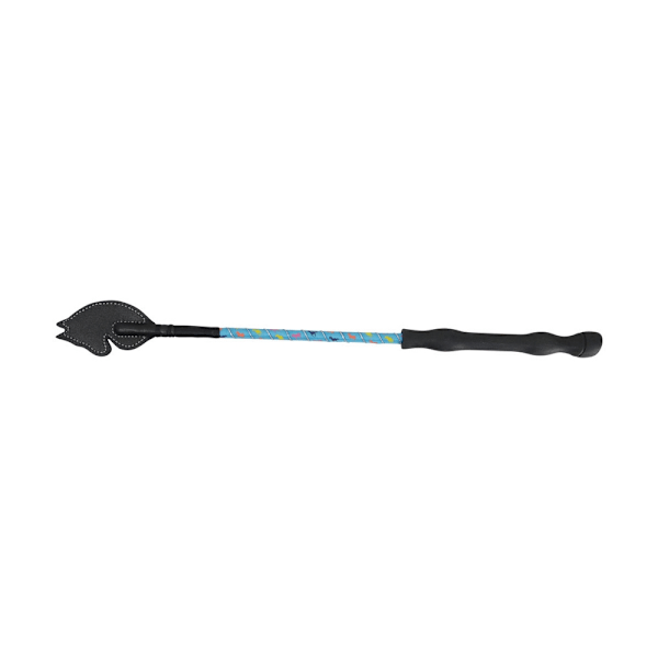 HySCHOOL Little Riders Whip 45cm Blå/Silver/Gul/Rosa/Orange Blue/Silver/Yellow/Pink/Orange 45cm