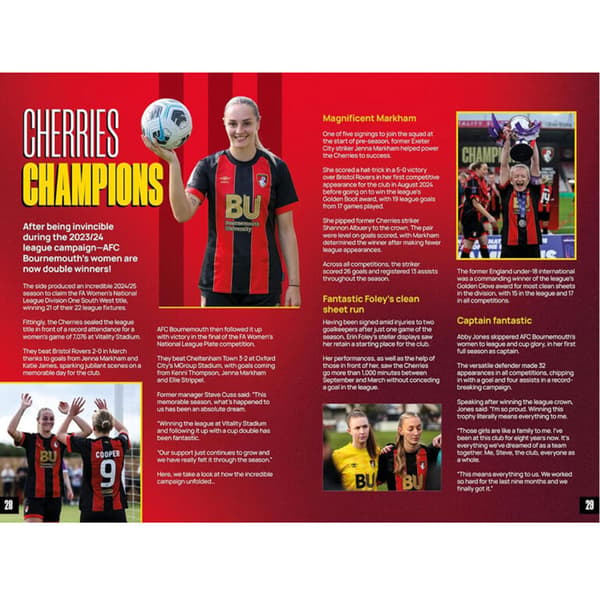 AFC Bournemouth 2026 Årsbok One Size Röd Red One Size