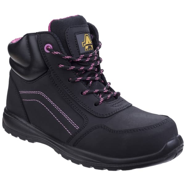 Amblers Safety AS601 Säkerhetskängor för damer/kvinnor i komposit 3 UK Black 3 UK