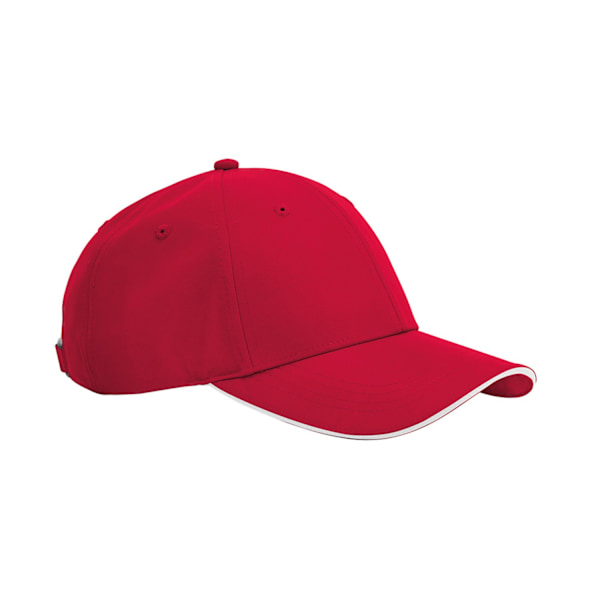 Beechfield Team Sports-Tech Cap One Size Classic Röd/Vit Classic Red/White One Size