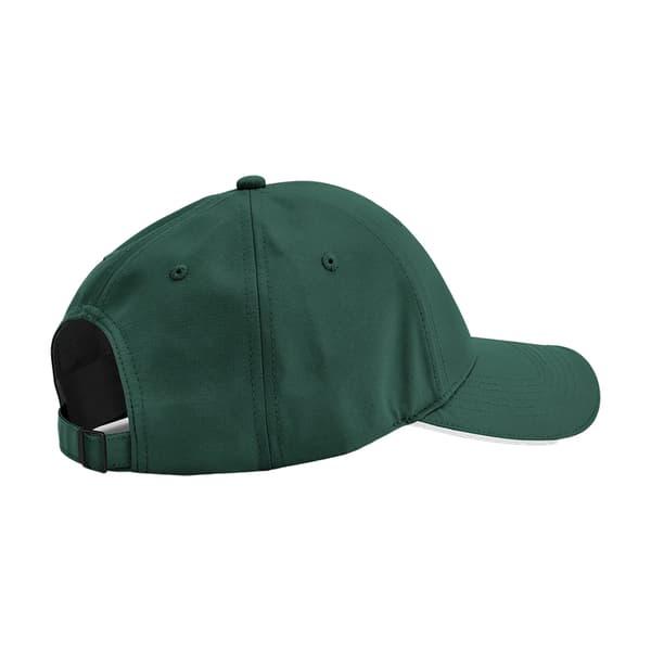 Beechfield Team Sports-Tech Cap One Size Flaskegrön/Vit Bottle Green/White One Size