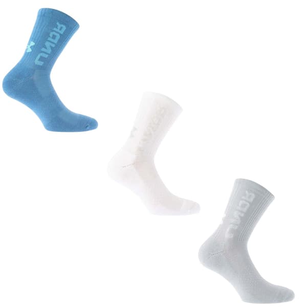 Under Armour Barn/Kids Crew Strumpor (3-pack) M Blå Blue M