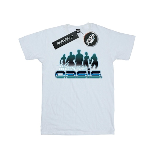Ready Player One Boys Welcome To The Oasis T-Shirt 7-8 År Vit White 7-8 Years
