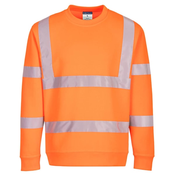 Portwest Herr Eco Friendly Hi-Vis Säkerhetströja S Orange Orange S