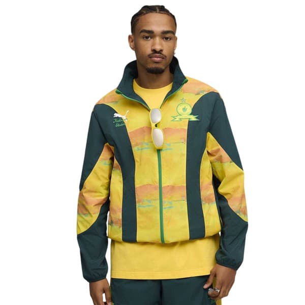Puma Herr Mamelodi Sundowns FC Regular Anorak S Grön Green S
