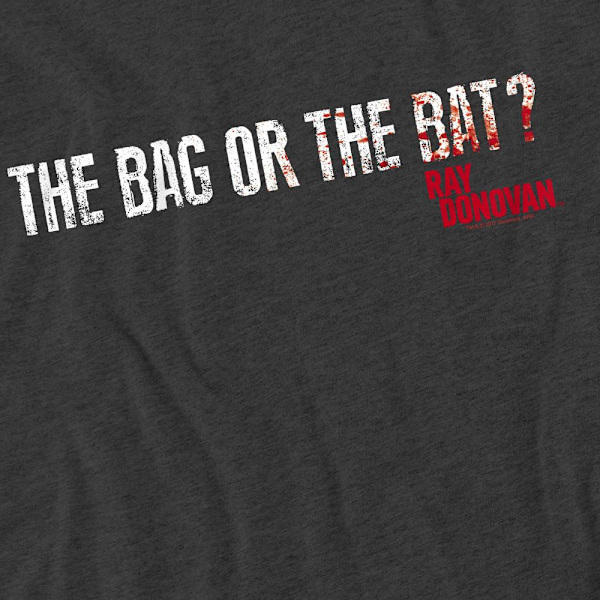 Ray Donovan Unisex Vuxen Väska Eller Fladdermus T-Shirt M Kolgrå Charcoal M