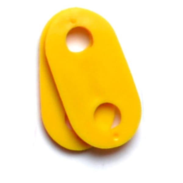 Printer Dragskospännare (2-pack) En Storlek Gul Yellow One Size