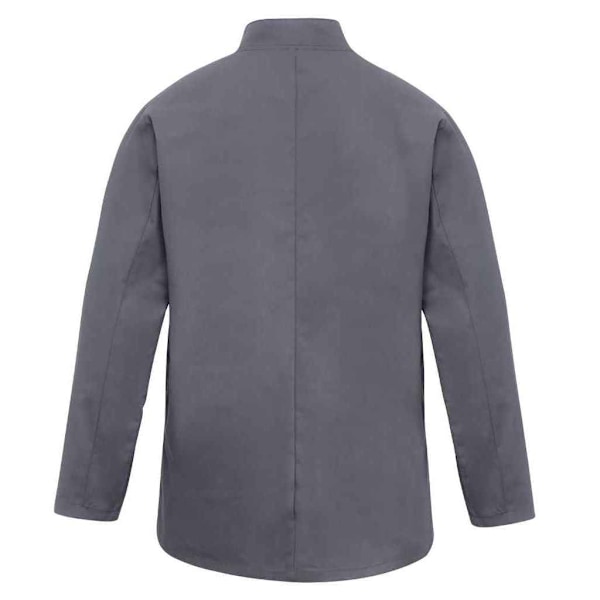 Premier Herrarnas Långärmad Kockjacka 4XL Stål Steel 4XL