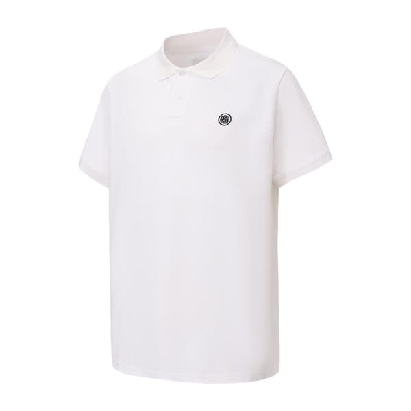 Pretty Green Pikétröja i bomull för män S Vit White S